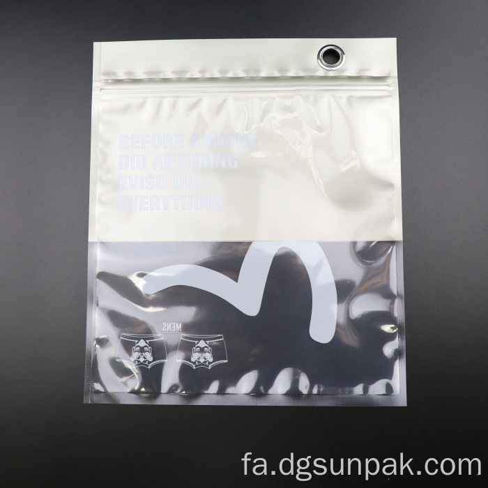 کیسه پلی جوراب زیر شفاف قابل آب بندی عمده فروشی